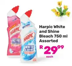Game Harpic White and Shine Bleach 750 ml Assorted offer