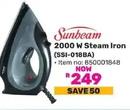 Game Sunbeam 2000 W Steam Iron (SSI-018BA) offer