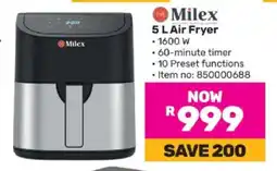 Game Milex 5 L Air Fryer offer