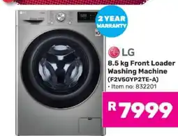 Game LG 8.5 kg Front Loader Washing Machine offer