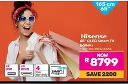 Game Hisense 65 QLED Smart TV 65Q6N offer