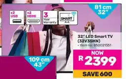 Game 32” LED Smart TV (32V35MN) offer