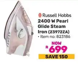 Game Russell Hobbs 2400 W Pearl Glide Steam Iron (23972ZA) offer