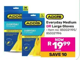 Game ADDIS Everyday Medium or Large Gloves offer
