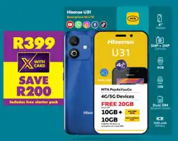 Shoprite Hisense U31 offer