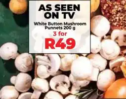 Food Lover's Market White Button Mushroom Punnets offer