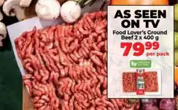 Food Lover's Market Food Lover's Ground Beef offer