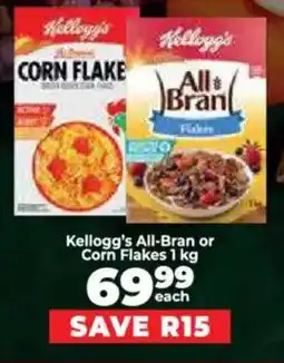 Food Lover's Market Kellogg's All-Bran or Corn Flakes offer