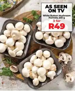 Food Lover's Market White Button Mushroom Punnets offer
