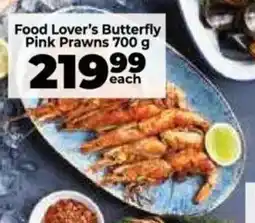 Food Lover's Market Food Lover's Butterfly Pink Prawns offer