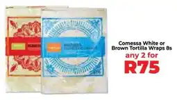 Food Lover's Market Comessa White or Brown Tortilla Wraps offer