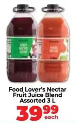 Food Lover's Market Food Lover's Nectar Fruit Juice Blend Assorted offer
