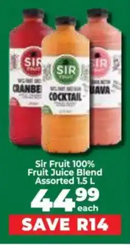 Food Lover's Market Sir Fruit 100% Fruit Juice Blend Assorted offer