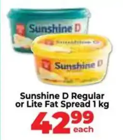 Food Lover's Market Sunshine D Regular or Lite Fat Spread offer