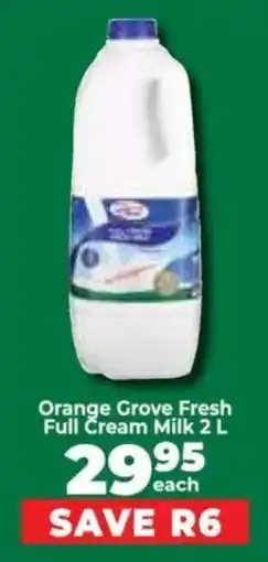 Food Lover's Market Orange Grove Fresh Full Cream Milk offer