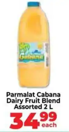 Food Lover's Market Parmalat Cabana Dairy Fruit Blend Assorted offer