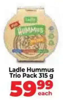 Food Lover's Market Ladle Hummus Trio Pack offer