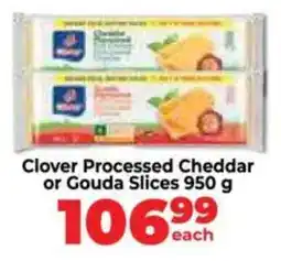 Food Lover's Market Clover Processed Cheddar or Gouda Slices offer