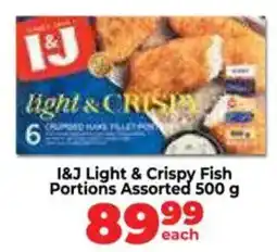 Food Lover's Market I&J Light & Crispy Fish Portions Assorted offer