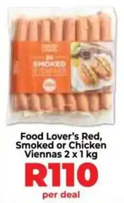 Food Lover's Market Food Lover's Red, Smoked or Chicken Viennas offer