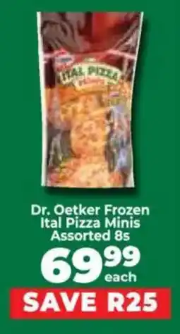 Food Lover's Market Dr. Oetker Frozen Ital Pizza Minis Assorted offer