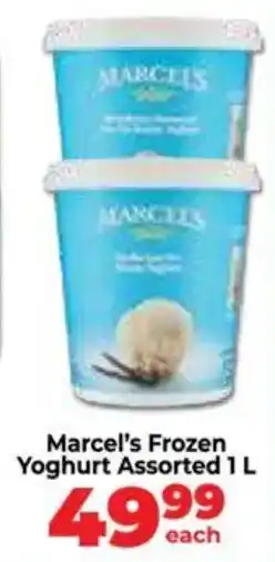 Food Lover's Market Marcel's Frozen Yoghurt Assorted offer