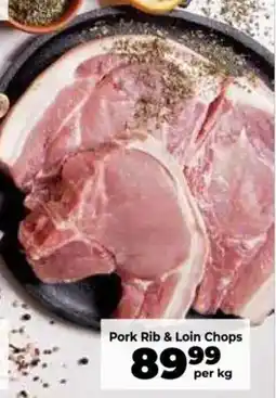 Food Lover's Market Pork Rib & Loin Chops offer