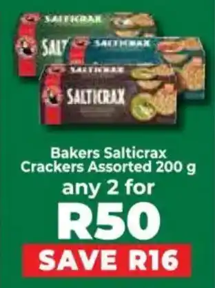 Food Lover's Market Bakers Salticrax Crackers Assorted offer
