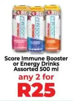 Food Lover's Market Score Immune Booster or Energy Drinks Assorted offer