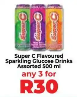 Food Lover's Market Super C Flavoured Sparkling Glucose Drinks Assorted offer