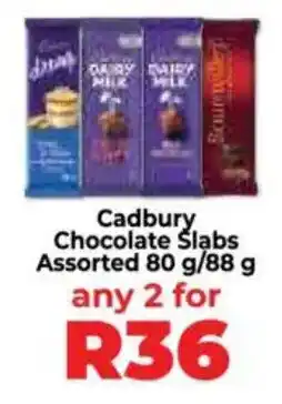 Food Lover's Market Cadbury Chocolate Slabs Assorted offer