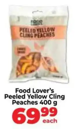 Food Lover's Market Food Lover's Peeled Yellow Cling Peaches offer