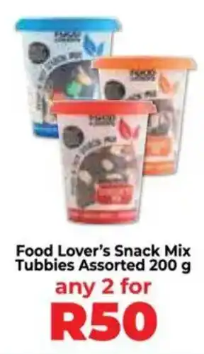 Food Lover's Market Food Lover's Snack Mix Tubbies Assorted offer