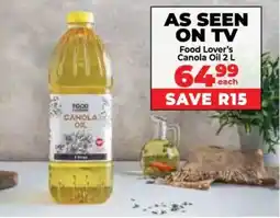 Food Lover's Market Food Lover's Canola Oil offer
