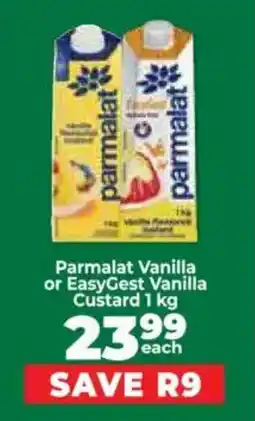 Food Lover's Market Parmalat Vanilla or EasyGest Vanilla Custard offer