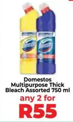 Food Lover's Market Domestos Multipurpose Thick Bleach Assorted offer