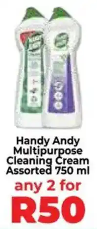 Food Lover's Market Handy Andy Multipurpose Cleaning Cream Assorted offer