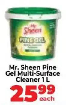 Food Lover's Market Mr. Sheen Pine Gel Multi-Surface Cleaner offer