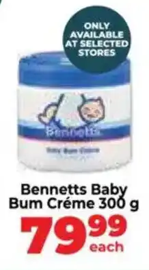 Food Lover's Market Bennetts Baby Bum Créme offer