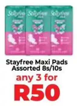 Food Lover's Market Stayfree Maxi Pads Assorted offer