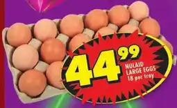 Shoprite Nulaid large eggs offer