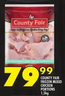 Shoprite County fair frozen mixed chicken portions offer