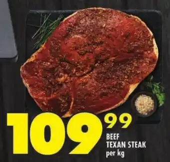 Shoprite Beef texan steak offer