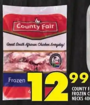 Shoprite County fair frozen chicken necks offer