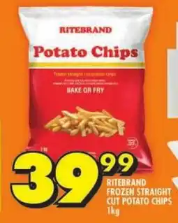 Shoprite Ritebrand frozen straight cut potato chips offer