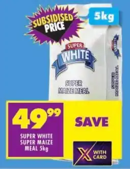 Shoprite Super white super maize meal offer