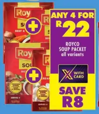 Shoprite Royco soup packet offer