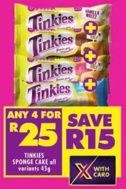Shoprite Tinkies sponge cake offer