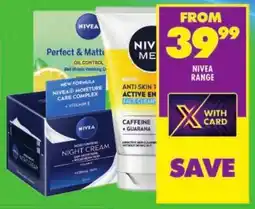 Shoprite Nivea range offer