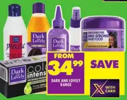 Shoprite Dark and lovely range offer